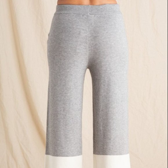 GRAY STRIPED LOUNGE PANTS - Picture 4 of 4